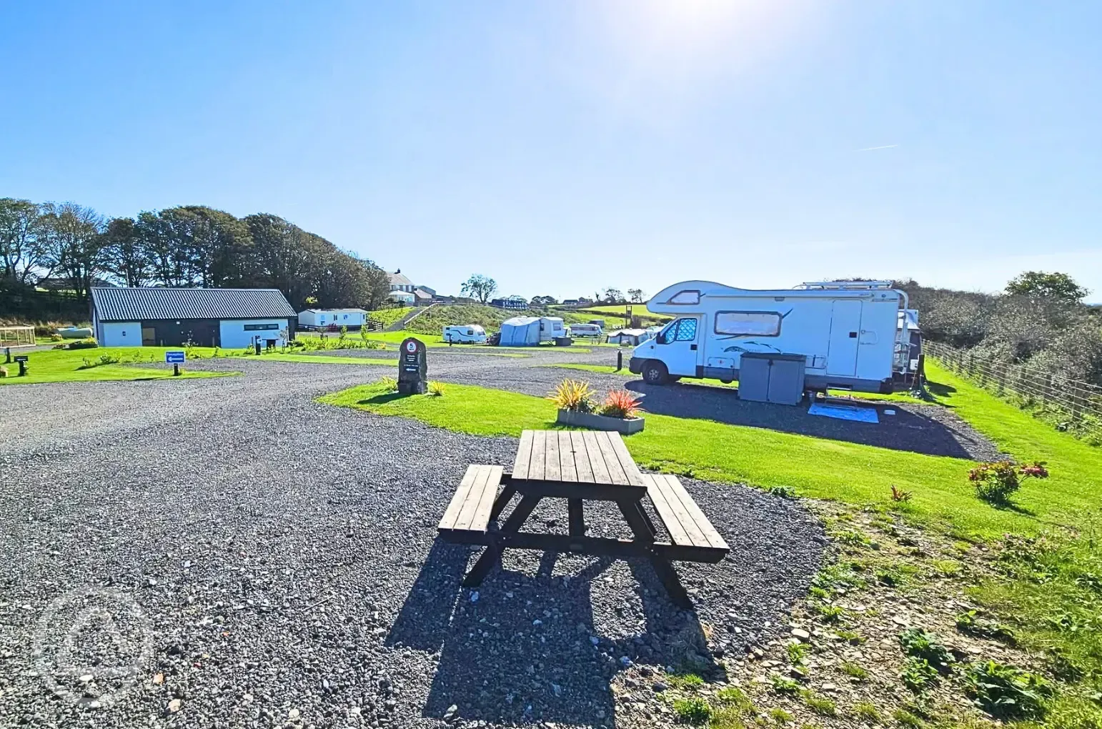 Hardstanding pitches
