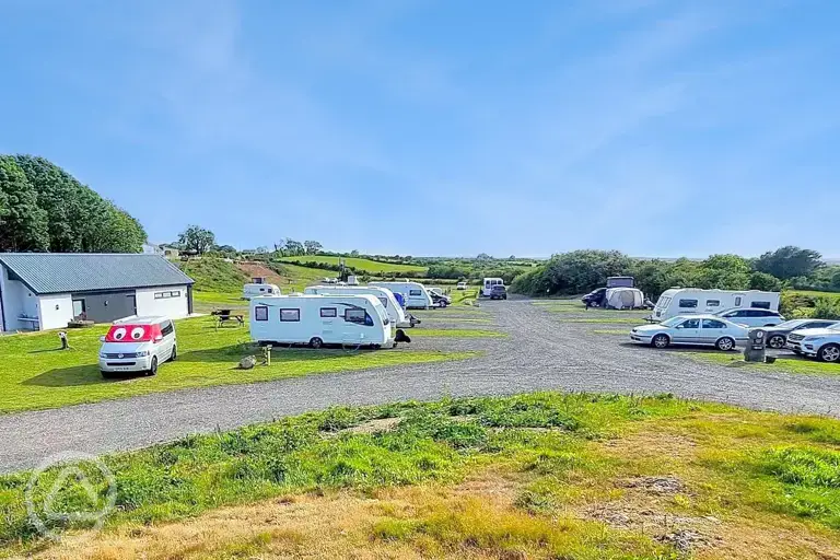 View of the campsite