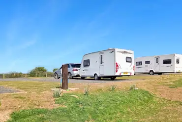 Premium fully serviced hardstanding pitches