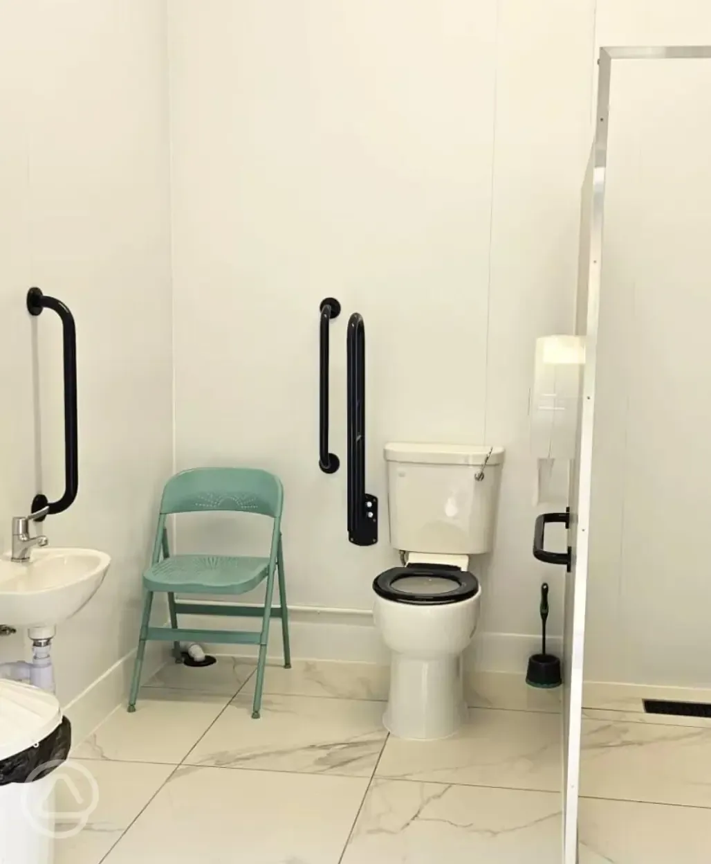 Accessible and family bathroom