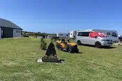 Grass pitches with optional 10 amp electric