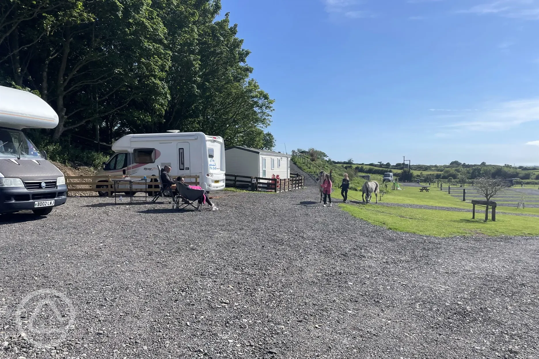 Hardstanding pitches