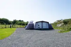 Premium fully serviced hardstanding pitches