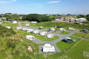Maes Carafanau Penbryn Caravan Site aerial