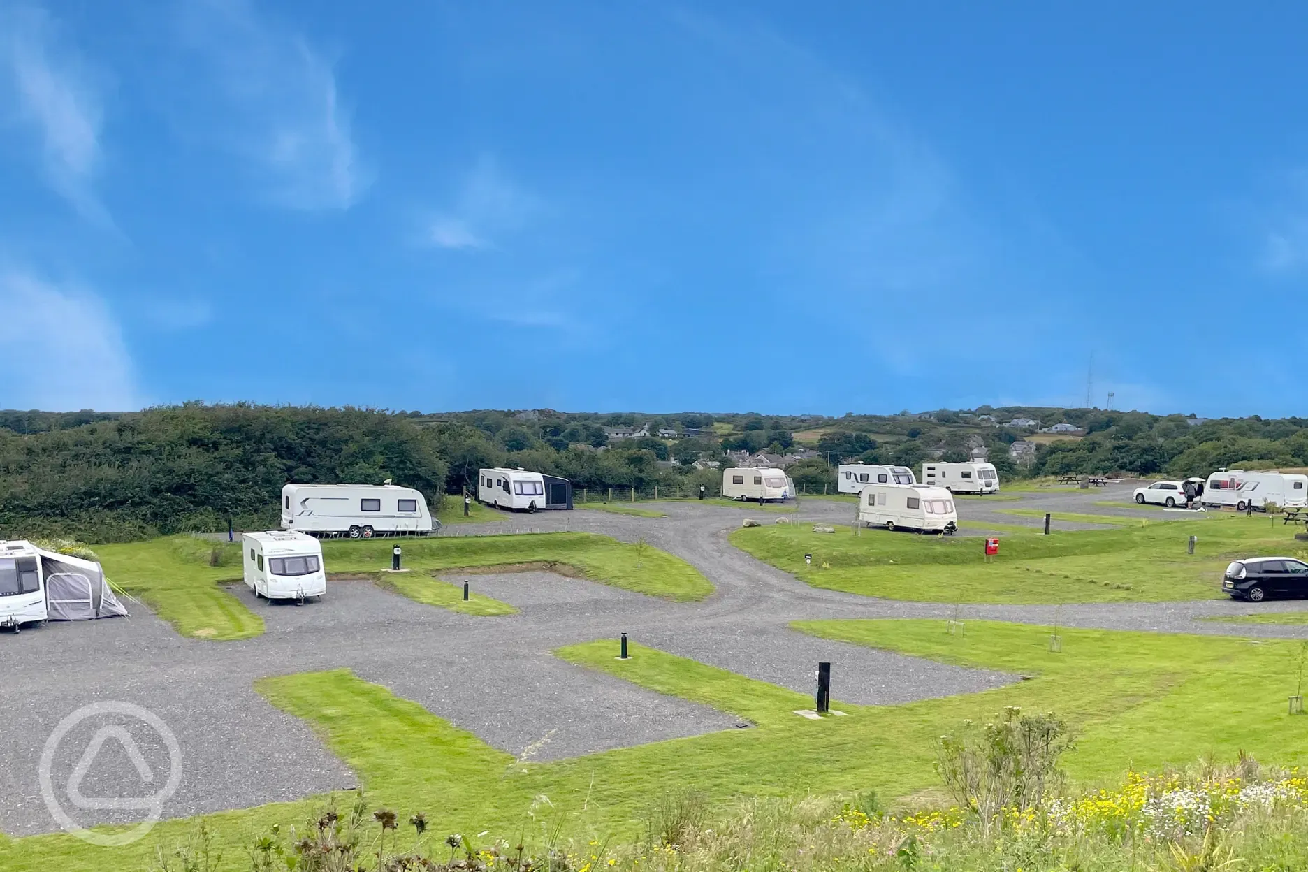 View of the campsite
