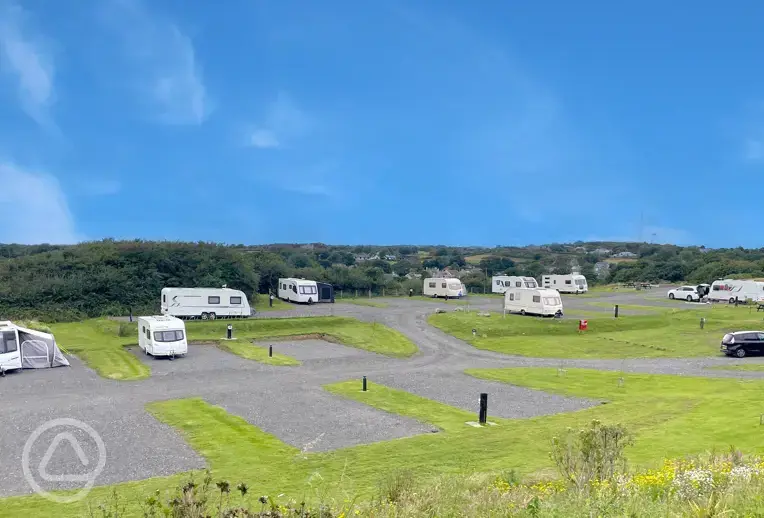 View of the campsite