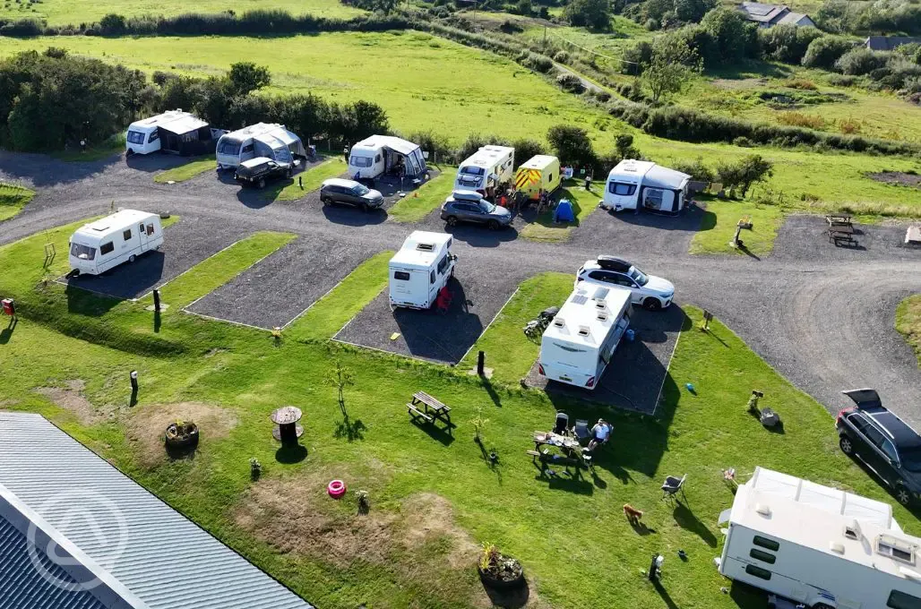 Aerial of site 