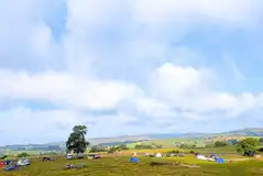 Camping field at Cockin Farm Campsite Camping field at Cockin Farm Campsite