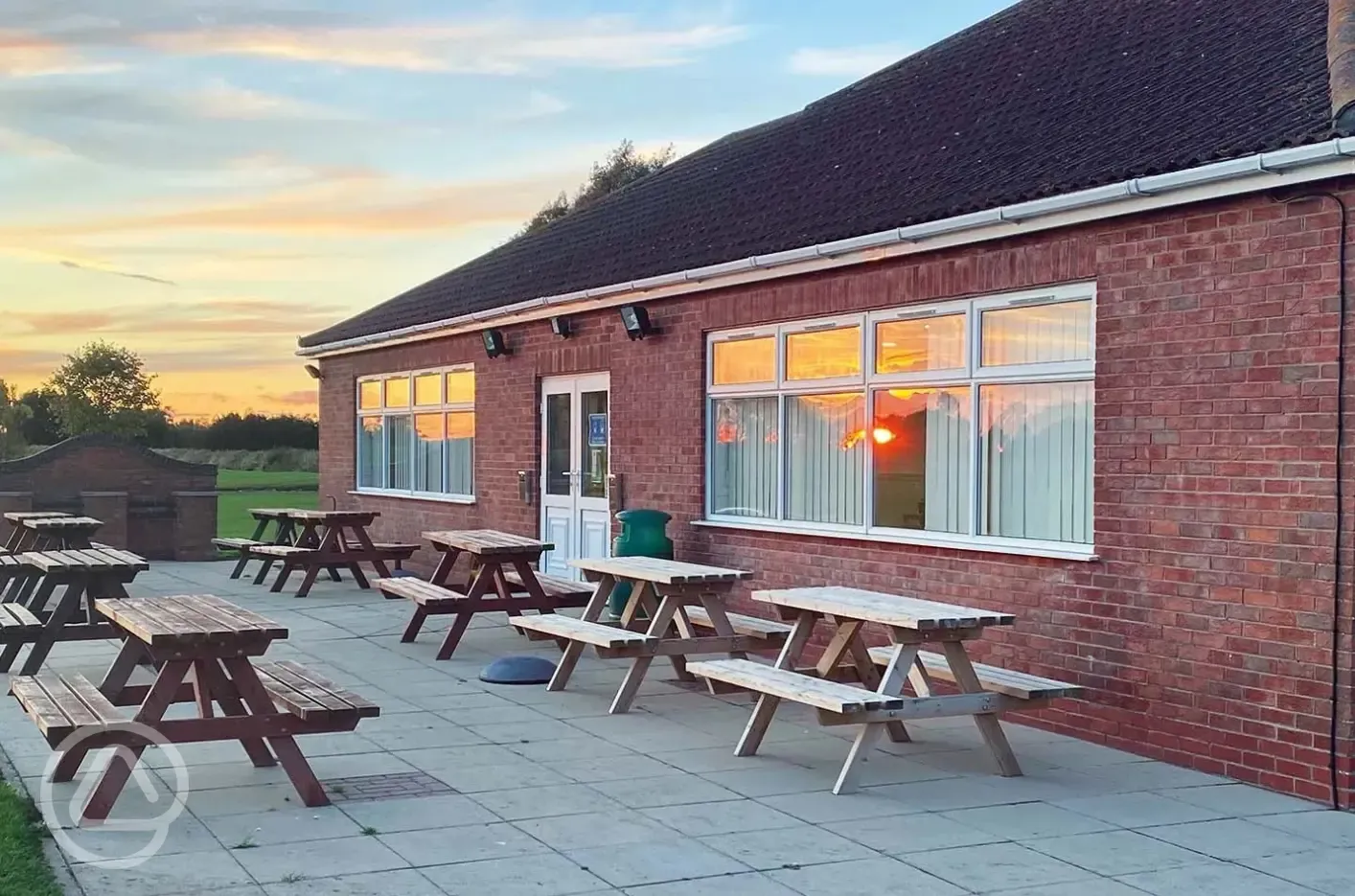 Onsite clubhouse and bar