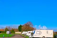 Fully serviced hardstanding pitches (3m x 9m) with a 16 amp hook up