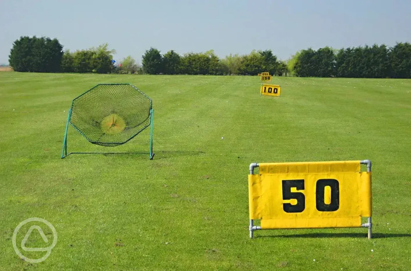 Onsite golf driving range