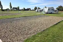 Fully serviced hardstanding touring pitches at Poplar Farm