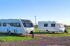 Fully serviced hardstanding touring pitches Fully serviced hardstanding touring pitches