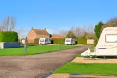 Fully serviced hardstanding touring pitches Fully serviced hardstanding touring pitches