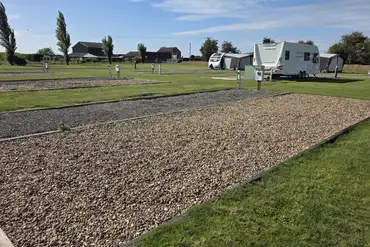 Fully serviced hardstanding touring pitches at Poplar Farm