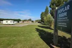 Fully serviced hardstanding touring pitches at Poplar Farm