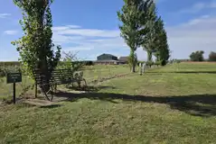 Electric grass camping pitches with a 16 amp hook up