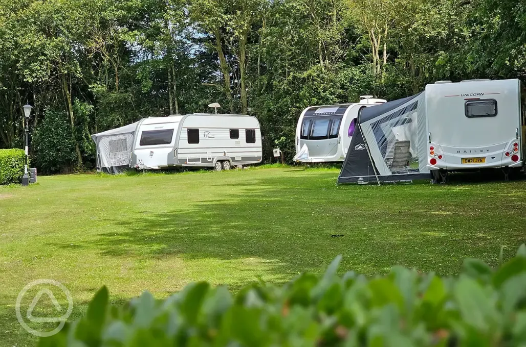 Electric grass caravan only pitches pitches at Roach Farm Park Electric grass caravan only pitches pitches at Roach Farm Park
