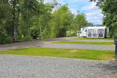 Fully serviced hardstanding pitches 