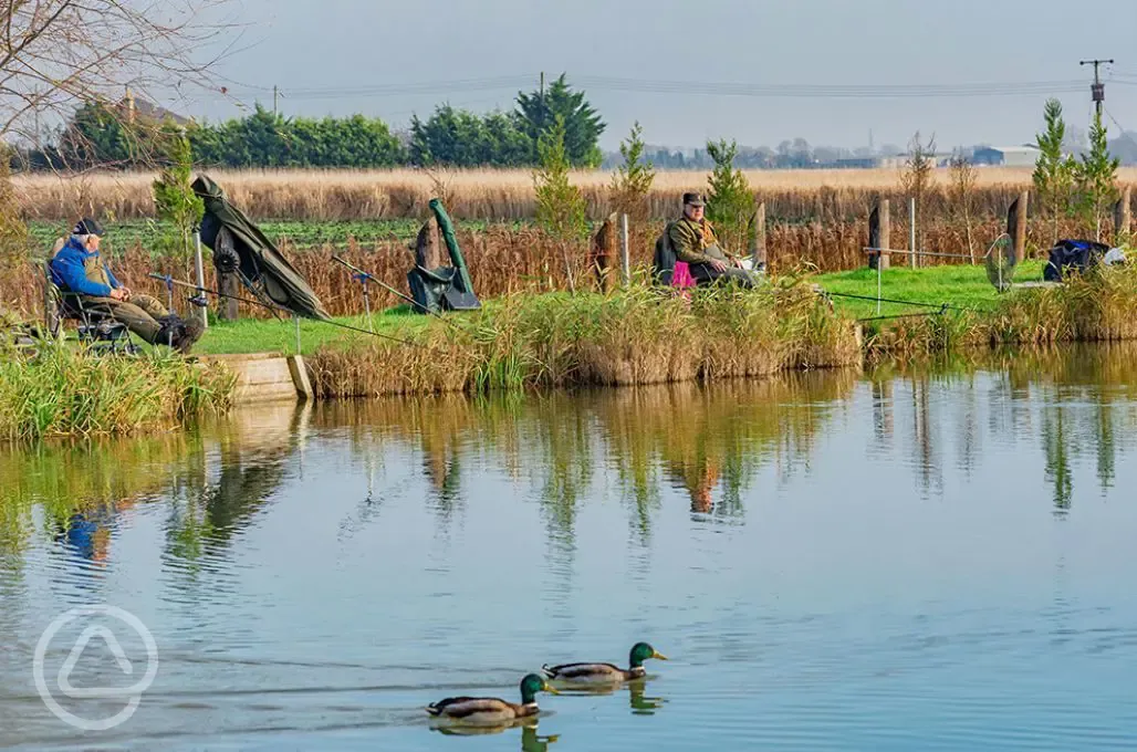 Onsite fishing lakes
