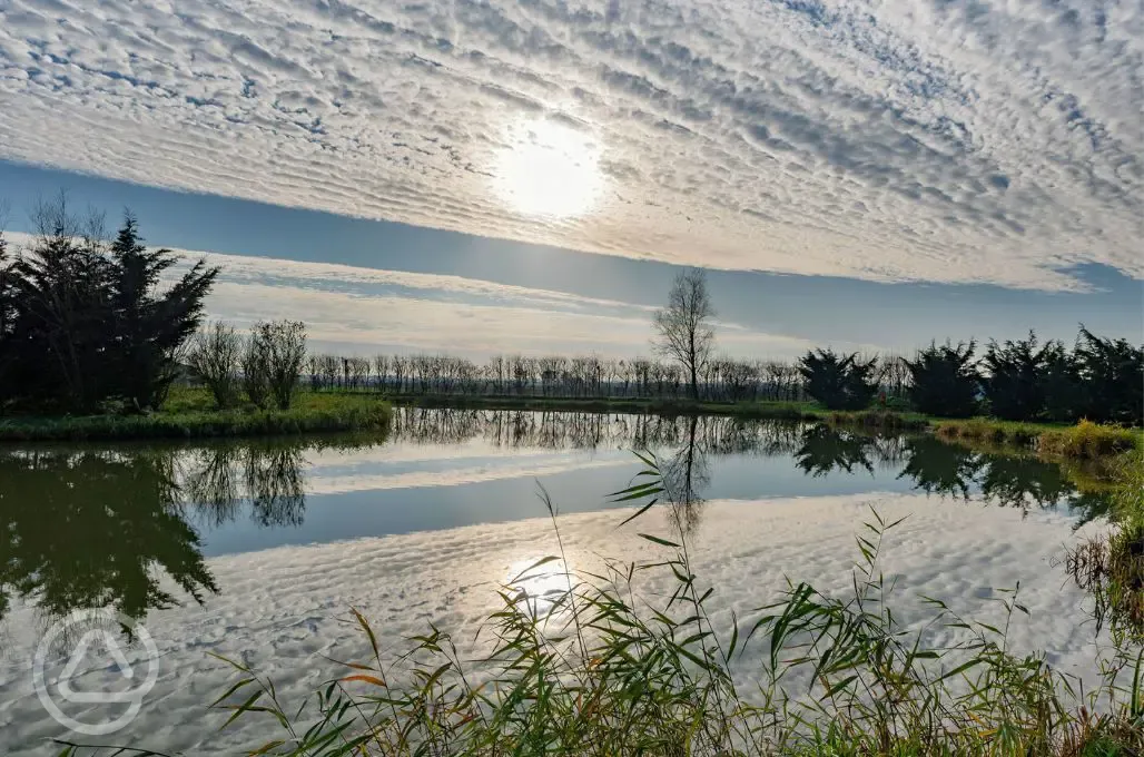 Onsite fishing lakes
