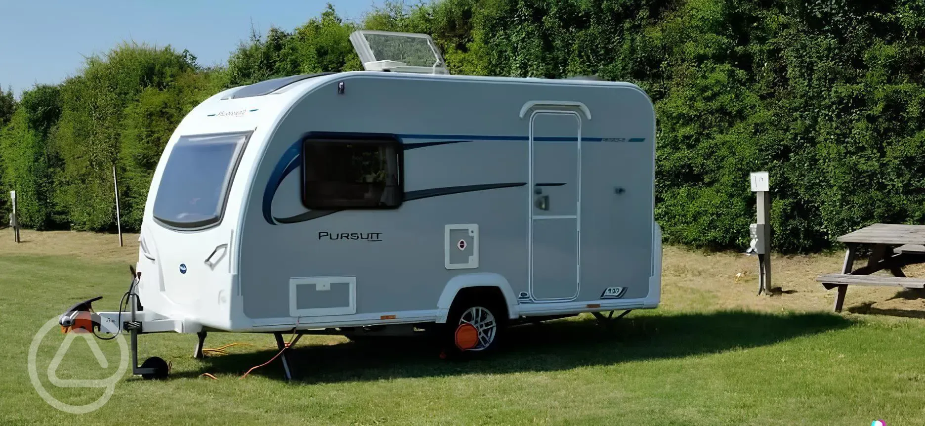 Grass touring pitches
