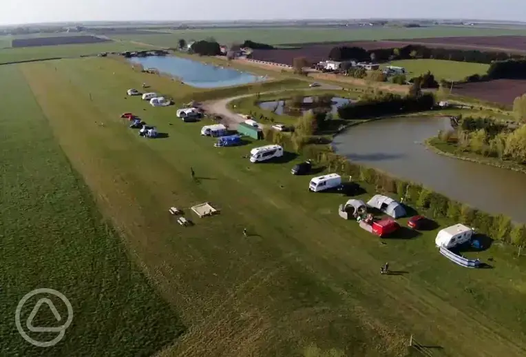 Grass touring pitches