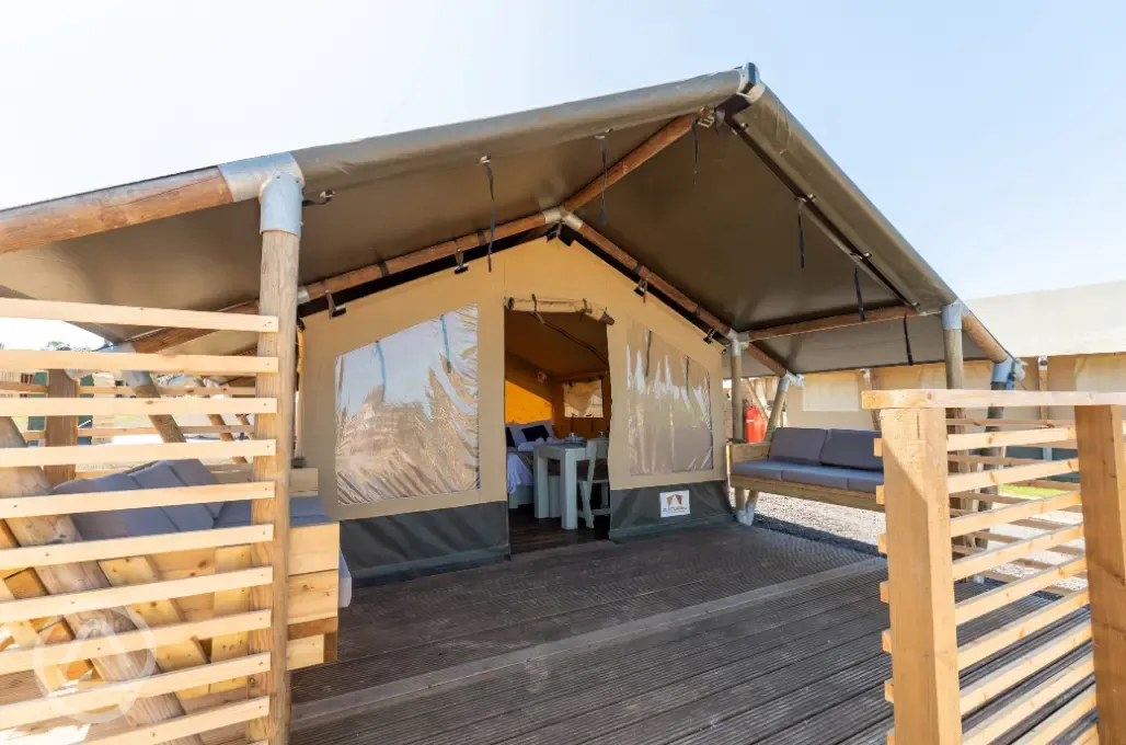 Family safari tent