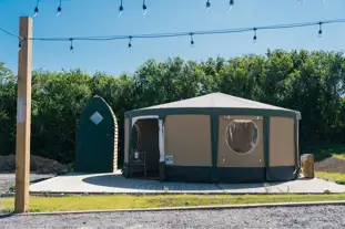 Camel Creek Camping and Glamping, Wadebridge, Cornwall (8 miles)