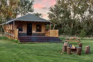 Camel Creek Camping and Glamping, Wadebridge, Cornwall (3.6 miles)