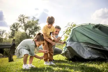 Non electric grass pitches (8m x 6m) for tents and tourers