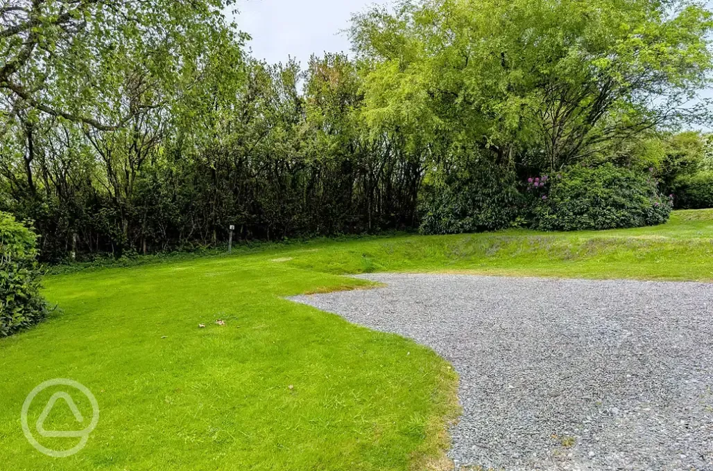 Hardstanding pitches (optional electric)