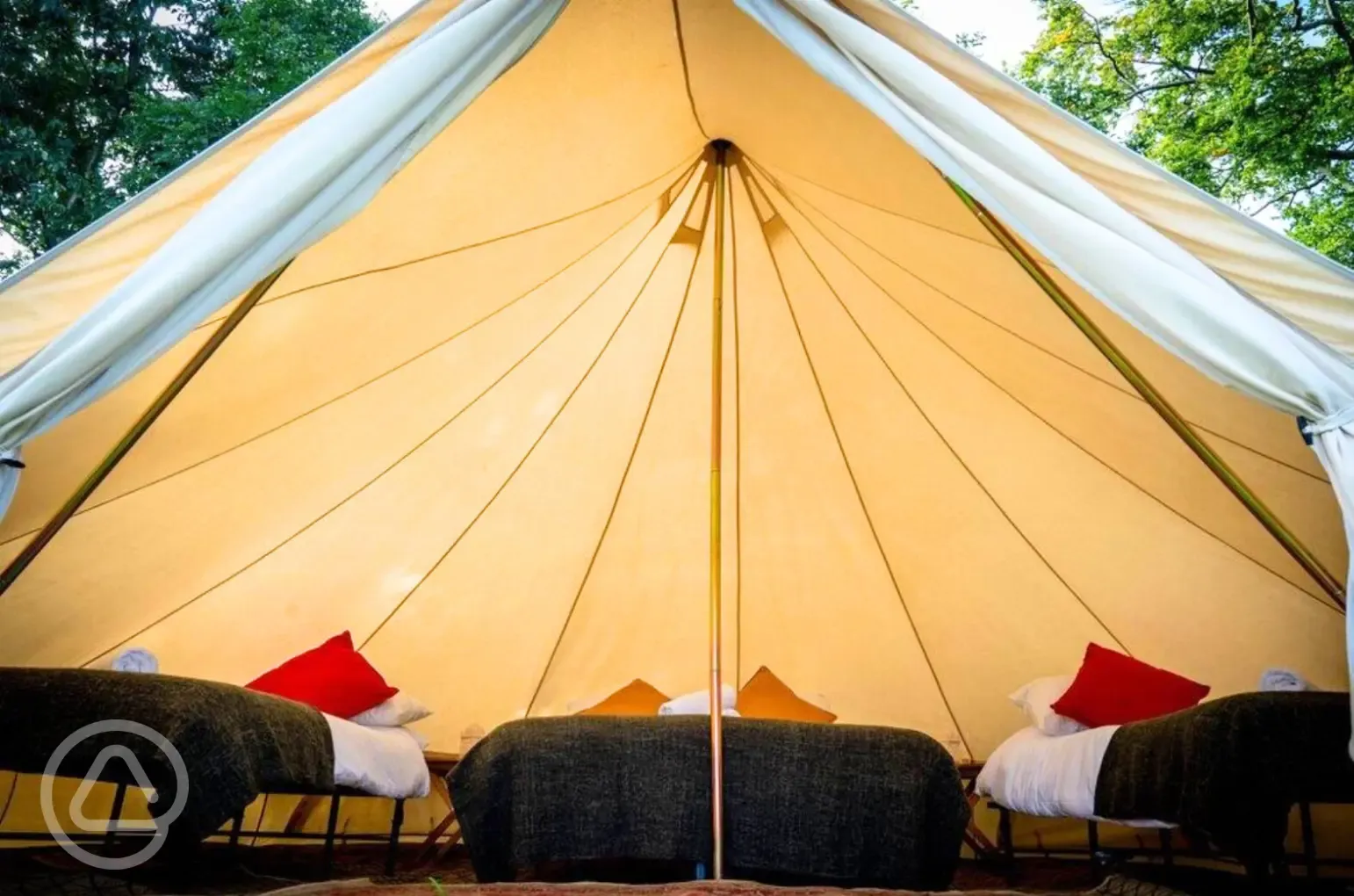 Luxury bell tent