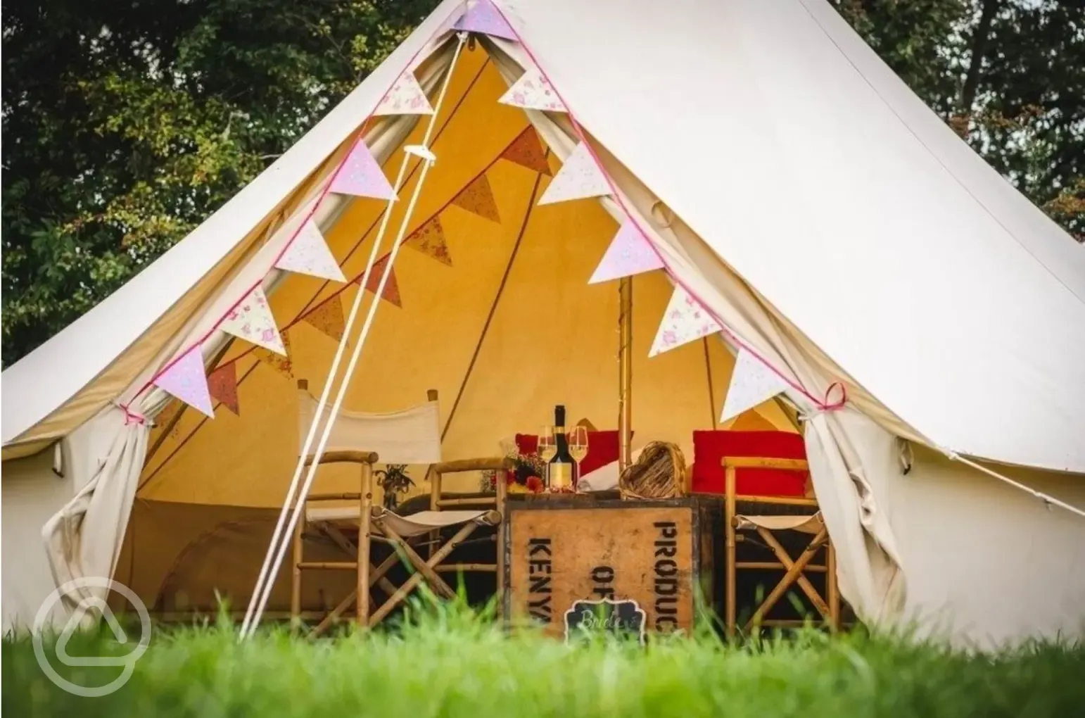 Luxury bell tent