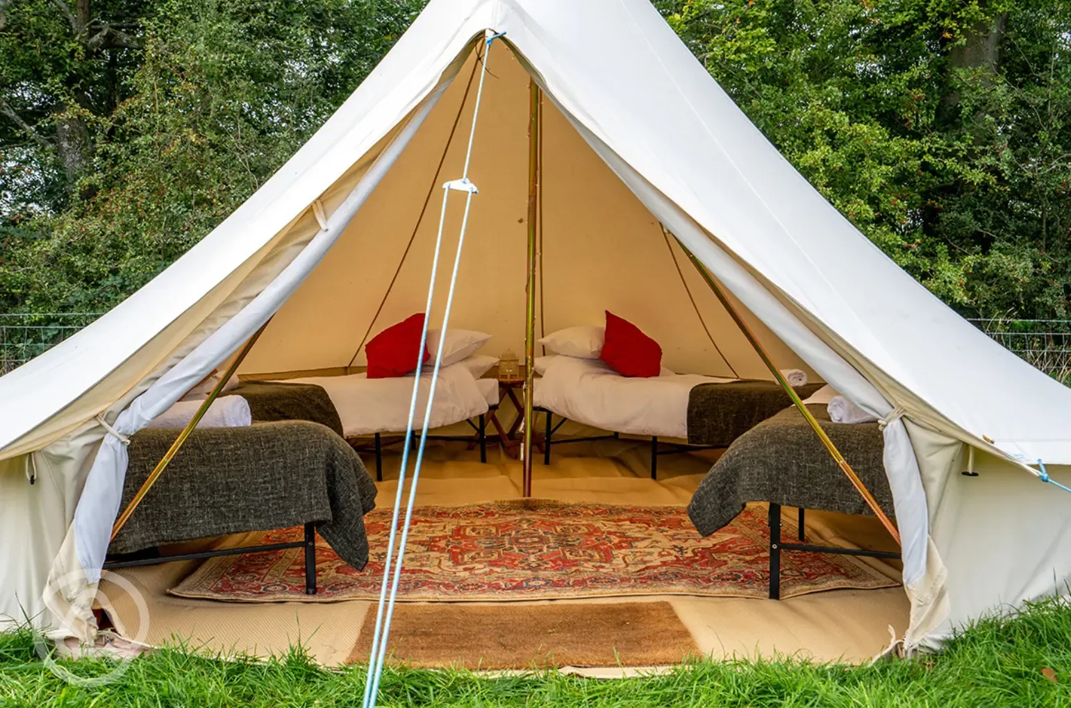 Luxury bell tent