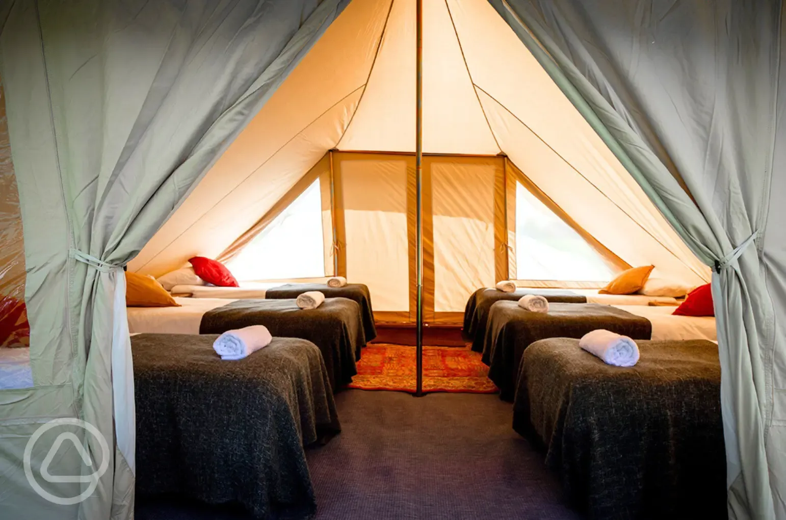 Luxury Touareg tent interior