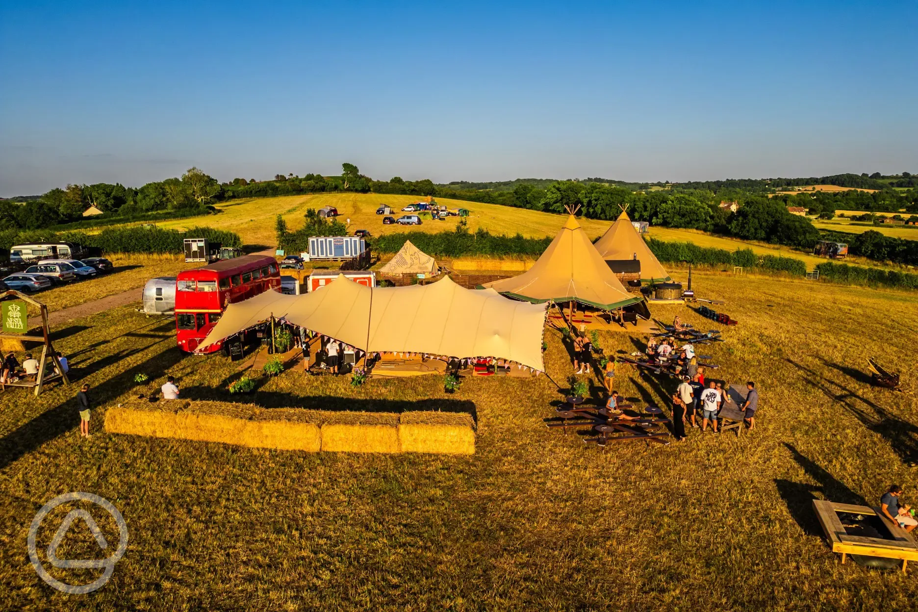 Aerial of Bar Paradiso