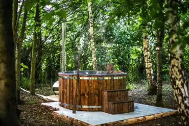Hot tubs for hire at Nesta Valley Camping