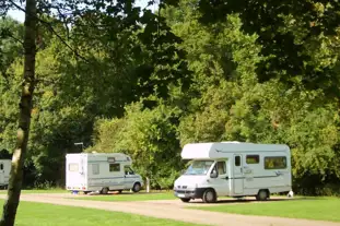 Fineshade Wood Motorhome Park, Fineshade, Corby, Northamptonshire