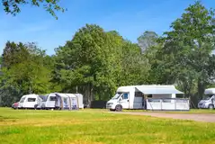 Hardstanding pitches at Fineshade Wood Campsite Hardstanding pitches at Fineshade Wood Campsite