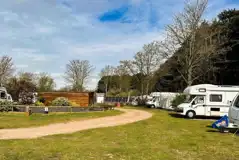 Electric hardstanding touring pitches Electric hardstanding touring pitches