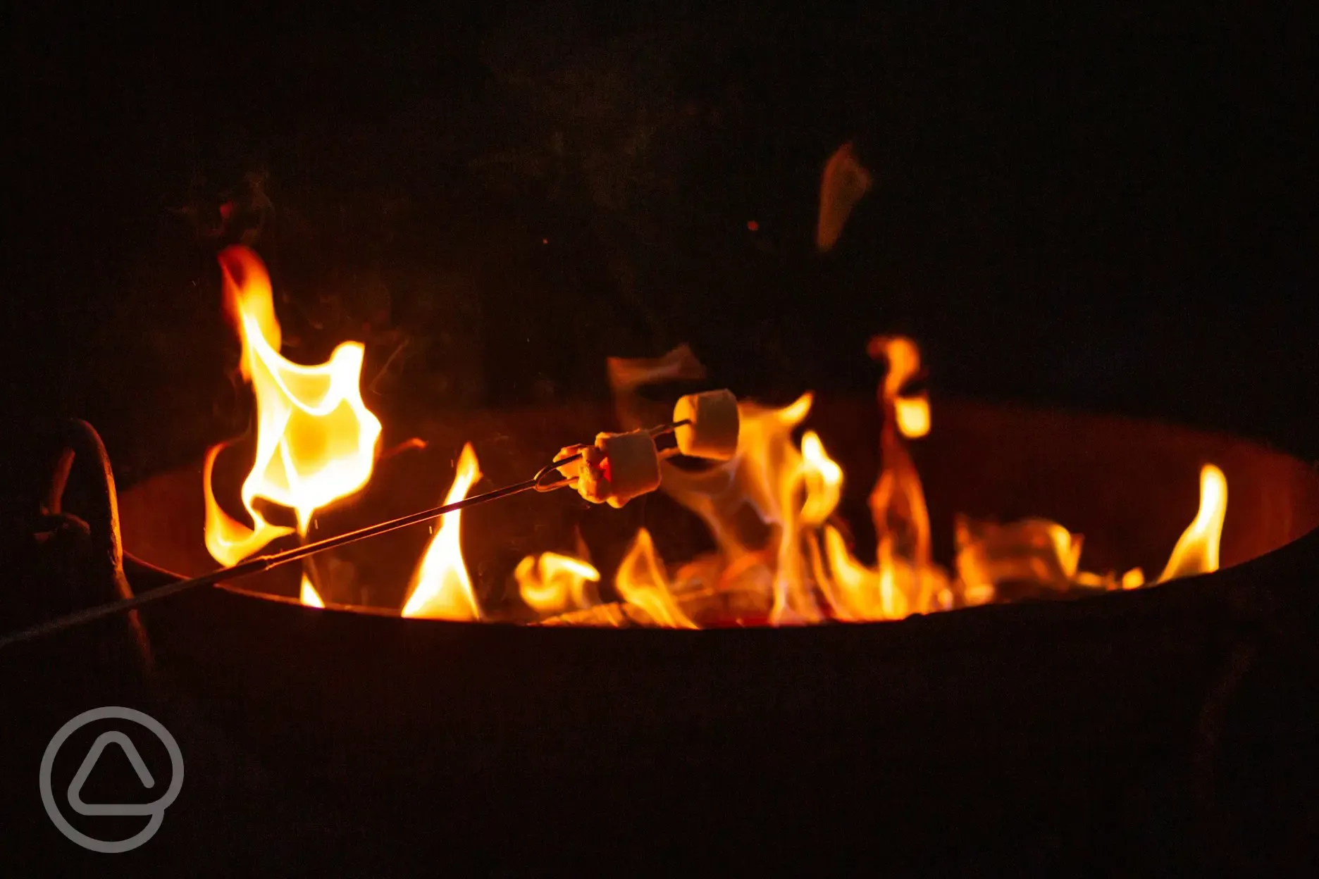 Toasting marshmallows