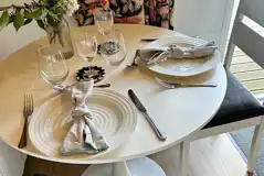 Glamping pod dining table Glamping pod dining table