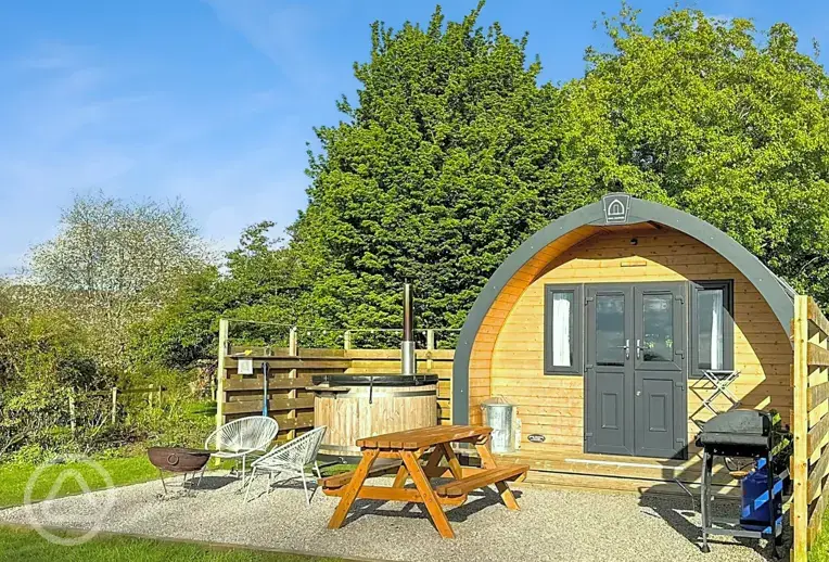 Glamping pods
