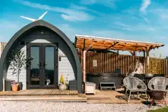 Buckhaw Brow glamping pod