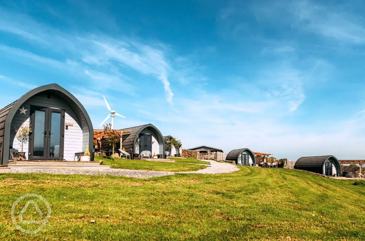 Glamping pods