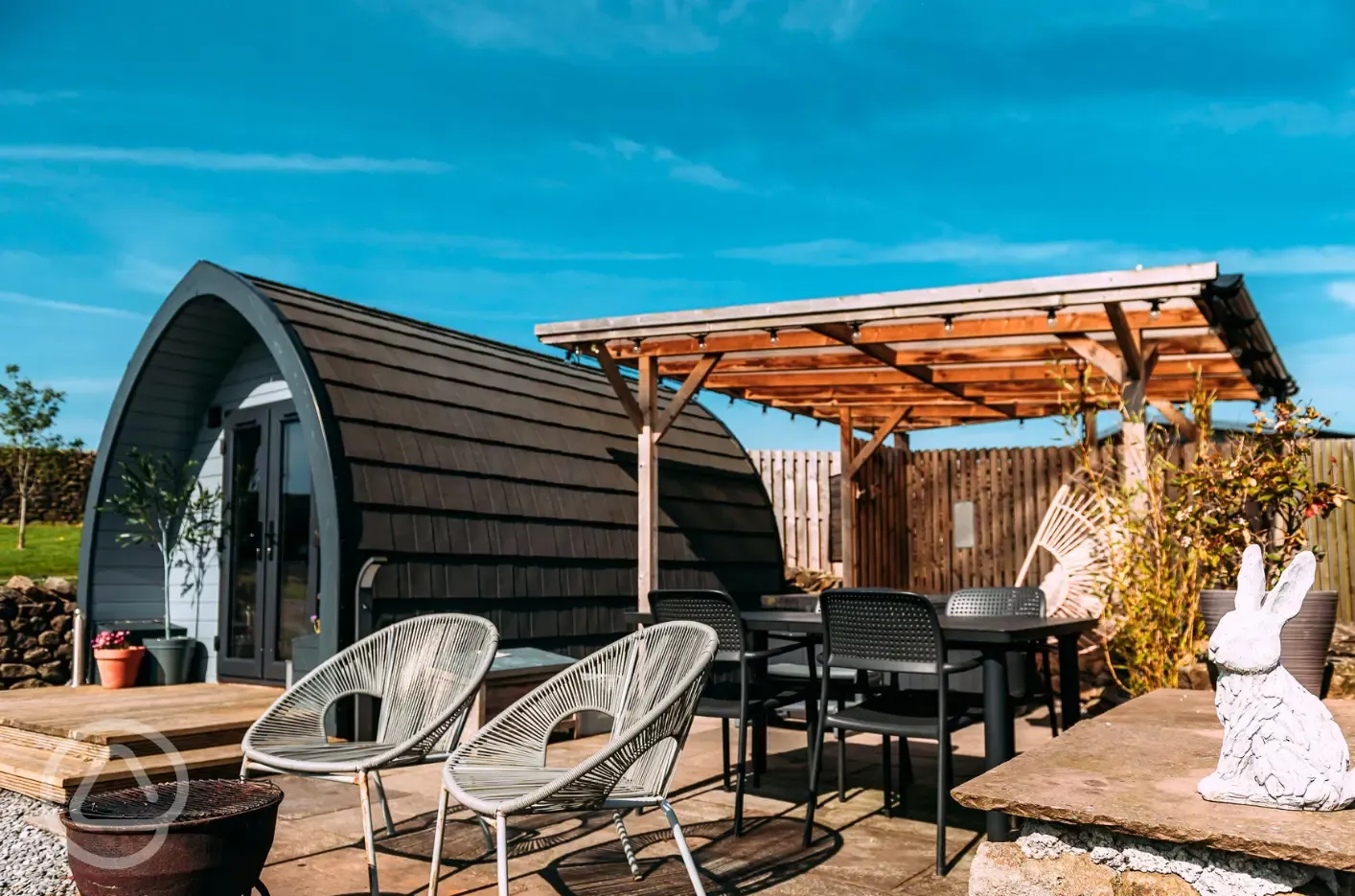 Buckhaw Brow glamping pod