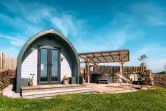 Corn Bents ensuite glamping pod
