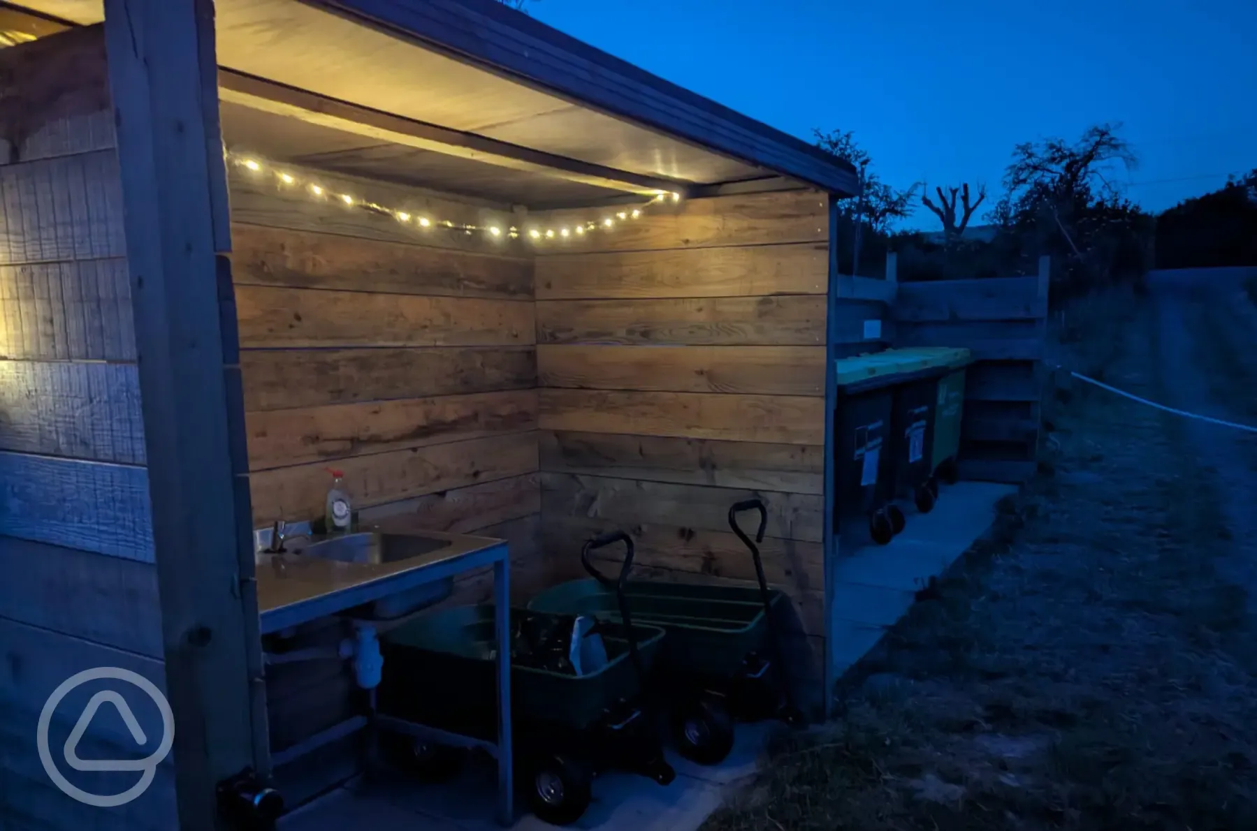Facilities at night
