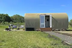 Coco camping pod exterior Coco camping pod exterior